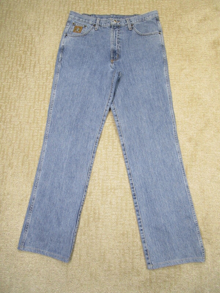 Light Wash Cinch Boot Cut Jeans CINCH GRANT MIDRISE RELAXED