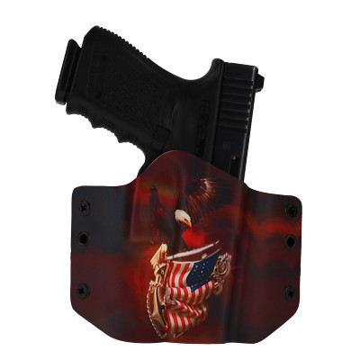 Ruger Handguns - OWB Holster - Optic Ready - Eagle on Flag