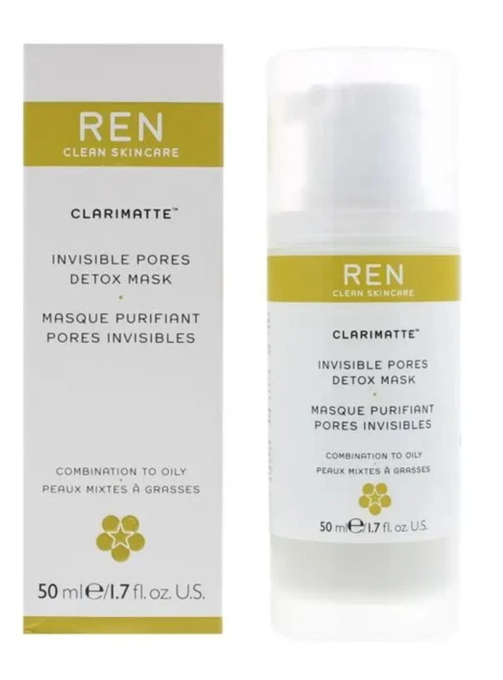 REN Clarimatte Invisible Pores Detox Mask 50ml - Image 4 of 4