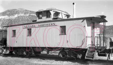 Nevada Northern (NNRR) Caboose 3 at Ely, NV - 8x10 Photo
