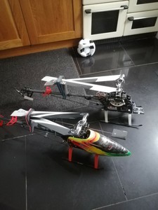 trex 550e helicopter