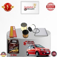 Inspektionskit Filter + ÖL Fiat Panda II 1.3 Mjt 51KW 70CV Von 2003-> 2013