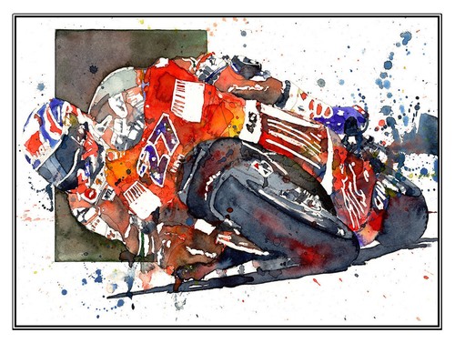 Posters MOTOR BIKE CAR CYCLE TT Prints Man Cave Vintage Wall Art Home Décor Shed - Picture 133 of 136