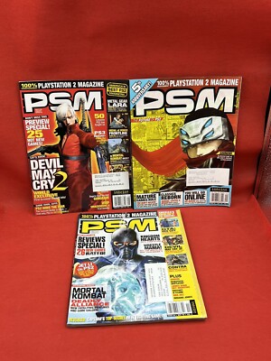 Lot De Magazines PSM - 2002 - Numéros 54, 59-63, 65-66 - Anglais - Occasion