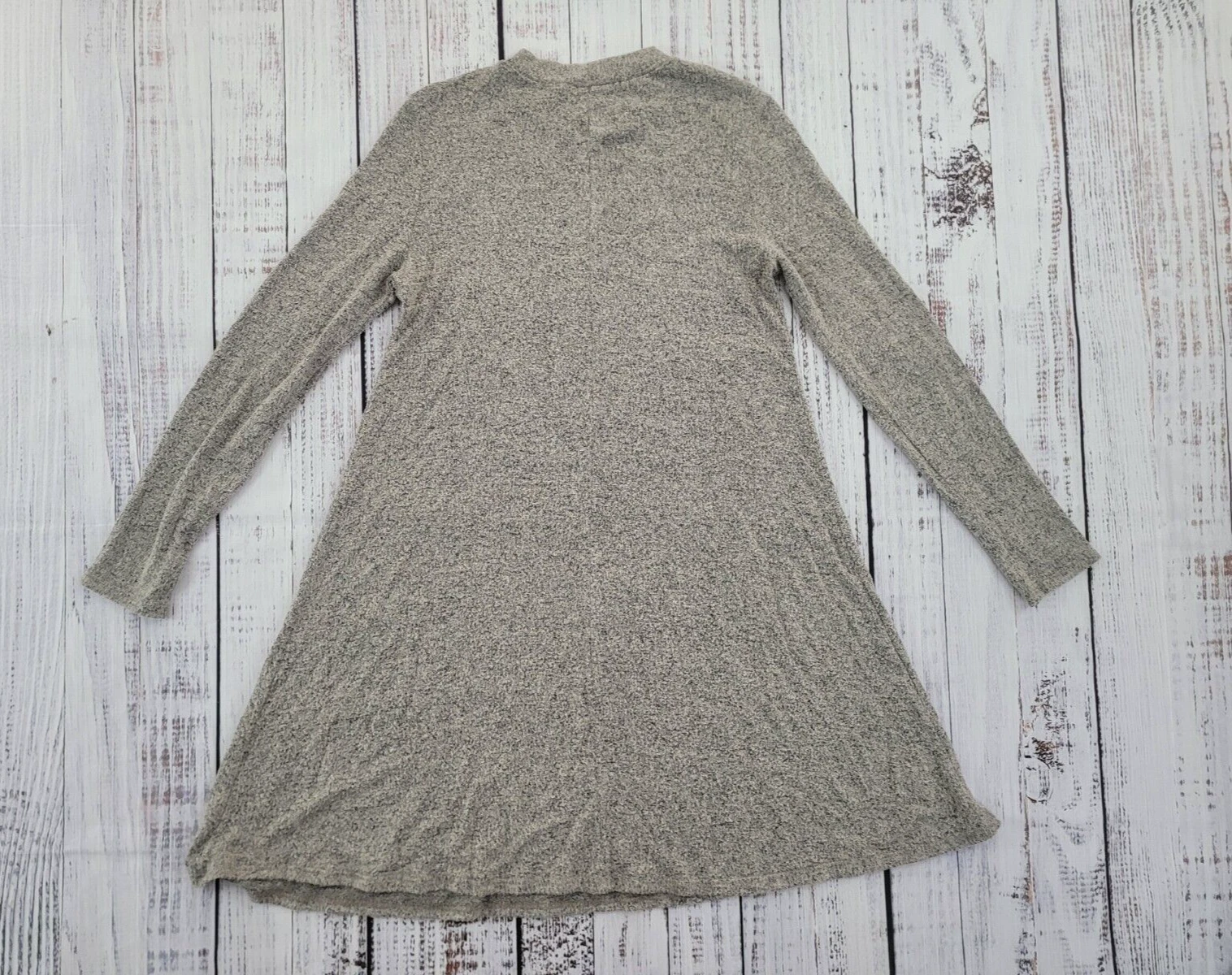 VETEMENTS Potter's Pot Marled Vestito Maglione Girocollo Manica Lunga Donna L