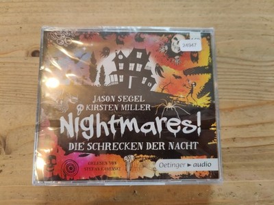 Nightmares!   Die Schrecken der Nacht · Hörbuch · 4 CDs · Fantasy NEU OVP Jugend