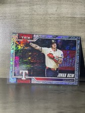 2026 Topps #78 Jonah Heim Sandglitter Parallel Rangers