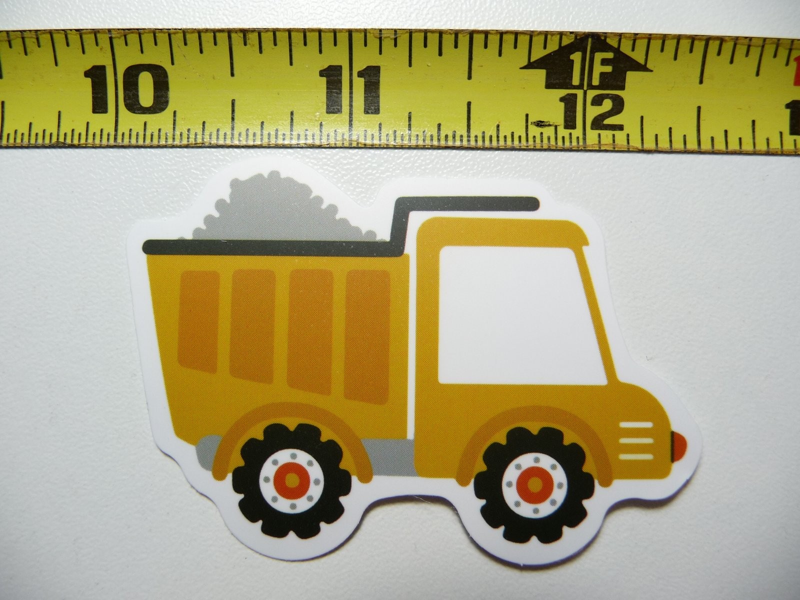 Mystery Load Dump Truck Funny Construction Vehicle Decal Sticker