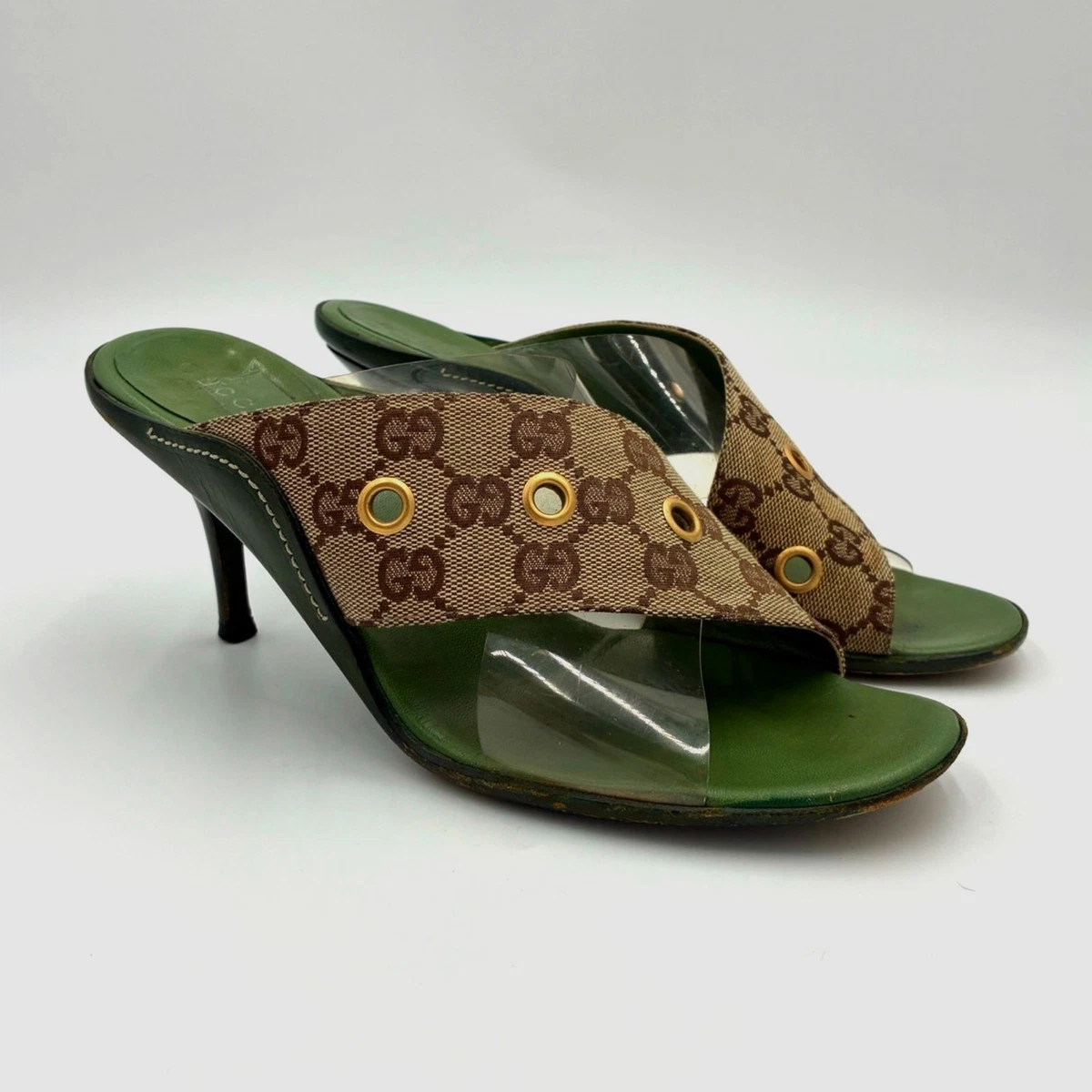 Gucci Monogram Shoes In Women's Heels for sale | eBay