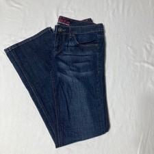 Tommy Hilfiger Freedom Jeans 6R Womens Mid Rise Bootcut Blue