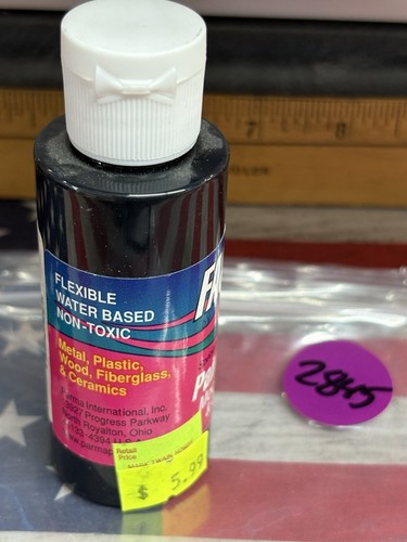 Parma 40001 Fasblack PSE Faskolor Water Based Airbrush Paint 2oz - Picture 3 of 3
