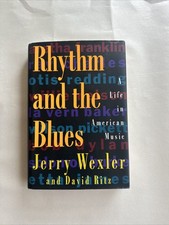 SIGNED Jerry Wexler HC Book Rhythm And The Blues A Life in American Music 1st Ed