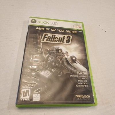 Fallout 3 - Game of the Year Edition CIB (Microsoft Xbox 360, 2009)