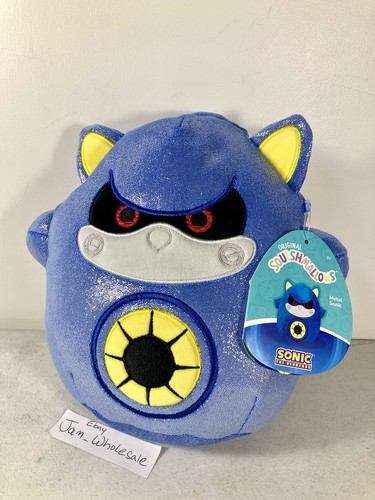 Original Squishmallow Sonic the Hedgehog METAL SONIC 8” NWT Jazwares SQSG00067 - Picture 1 of 5