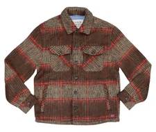 Scotch & Soda Brushed Long Sleeve Button Down Men's Shirt Jacket Shacket NWT
