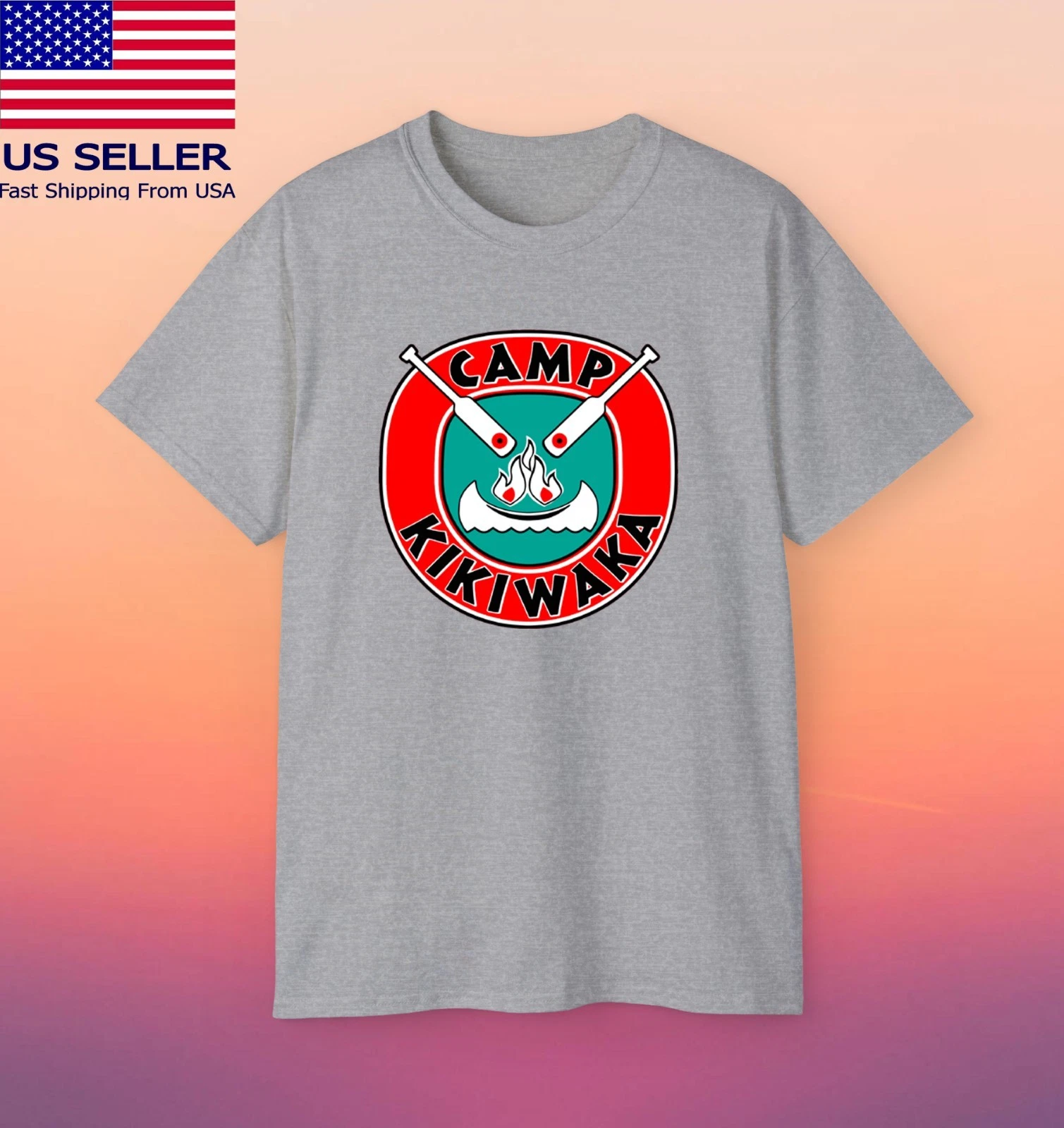 Camp Kikiwaka Tv Series Men's White Size S-5XL