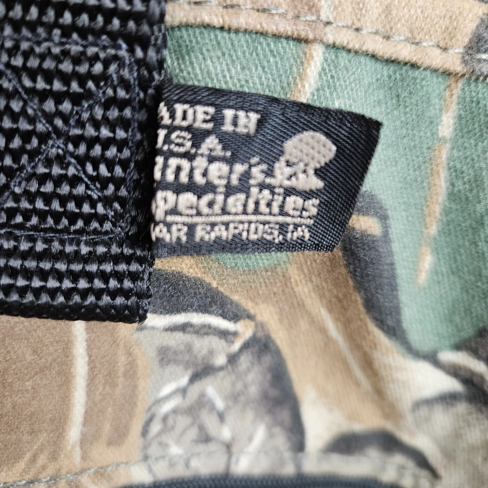 Hunter Specialties Turkey Vest Camo USA XL Straps Pockets Bag Cushion GUC one Sz - Image 2 of 4