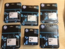 HP 950 Black Officejet Ink Cartridge Exp.2019-2021 Lot X6