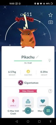   Shiny Gigantamax Pikachu   Pokemon Go Trading  
