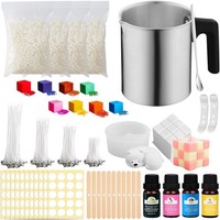 Kerzen Selber Machen Set,Kerzenherstellung Kit,Kerzenherstellung Topf,8