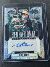 Mike Boeve 2025 Prizm - Sensational Signature / Auto Mojo Prizm # /25 - Brewers