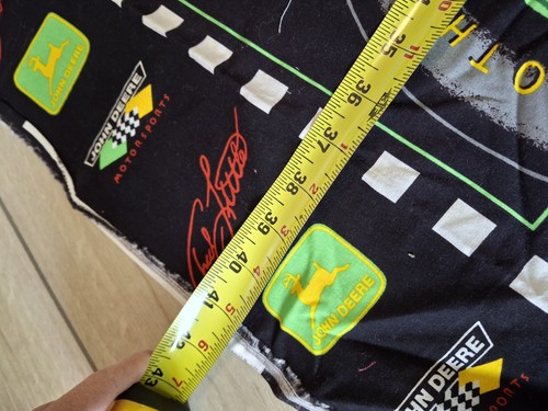 Panel de tela de almohada de algodón John Deere Motorsports 18" X 44", bloque de almohada - Imagen 3 de 4