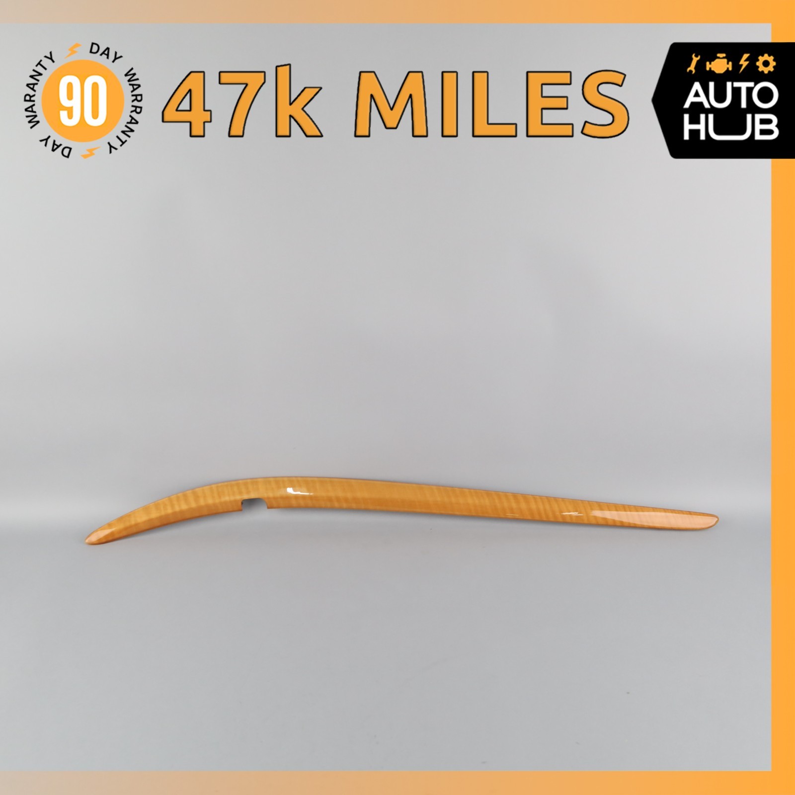 08-19 Maserati GranTurismo M145 Front Right Side Door Panel Trim Wood OEM 47k