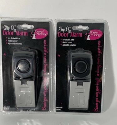 2 STEP OFF DOOR ALARM DAMSEL IN DEFENSE 120 Decibel Alarm Motion Sensor Security
