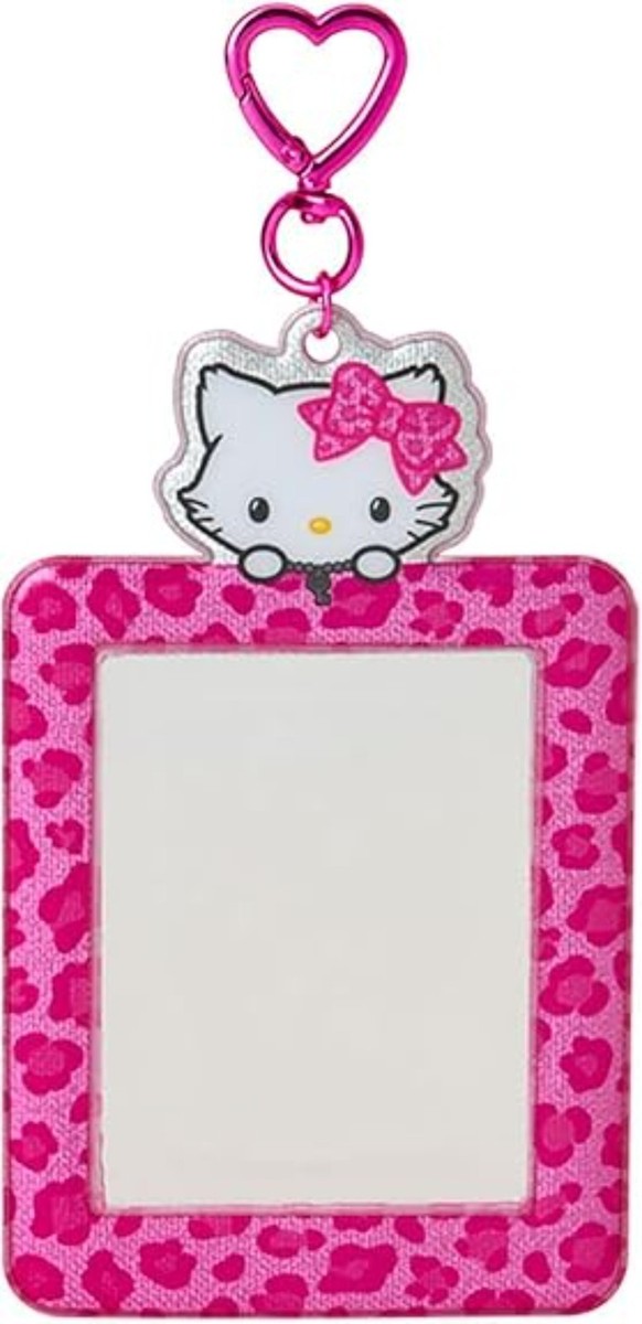 Sanrio Character Charmmy Kitty Trading Card Holder Leopard Print