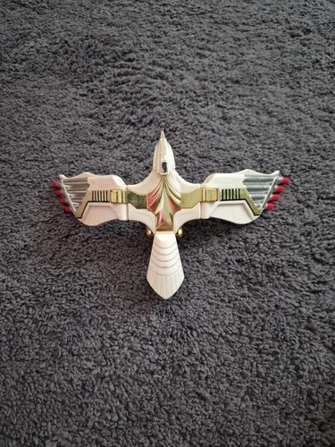 Vintage Mighty Morphin Power Rangers 1995 MMPR White Ranger Falcon Zord Bird