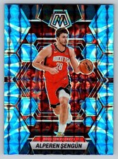 2022-23 Panini Mosaic REACTIVE BLUE #41 Alperen Sengun Houston Rockets