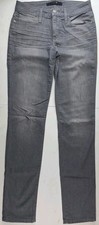 Joe's Jeans Marta Straight Leg Gray Wash Mid-Rise Stretch Denim Jeans Sz 26