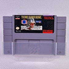 Tecmo Super Bowl – SNES Super Nintendo – Authentic Cartridge - Tested!