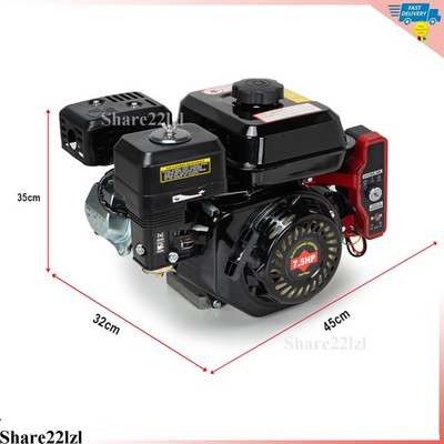 #ad #ad 7.5 HP Electric Start Horizontal Engine 212cc Go Kart Gas Engine Motor 4 Stroke $138.85