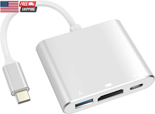 USB C to HDTV Adapter USB Type C Adapter Multiport AV Converter with 4K HDTV Out