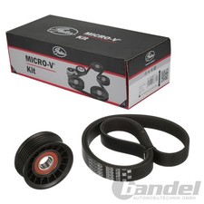 GATES Micro-V Kit KEILRIPPENRIEMEN-SATZ passend für FORD B-MAX C-MAX FIESTA