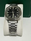 Vintage Seiko Automatic 7005-8052 Black Dial Date Stainless Steel Men's Watch Ja