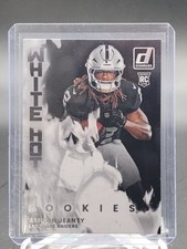 ASHTON JEANTY 2025 DONRUSS WHITE HOT ROOKIES ROOKIE #WHR-ASJ RAIDERS Q5939