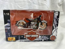 Harley-Davidson Motorcycles Model Toy 1936 EL Knucklehead [NR]
