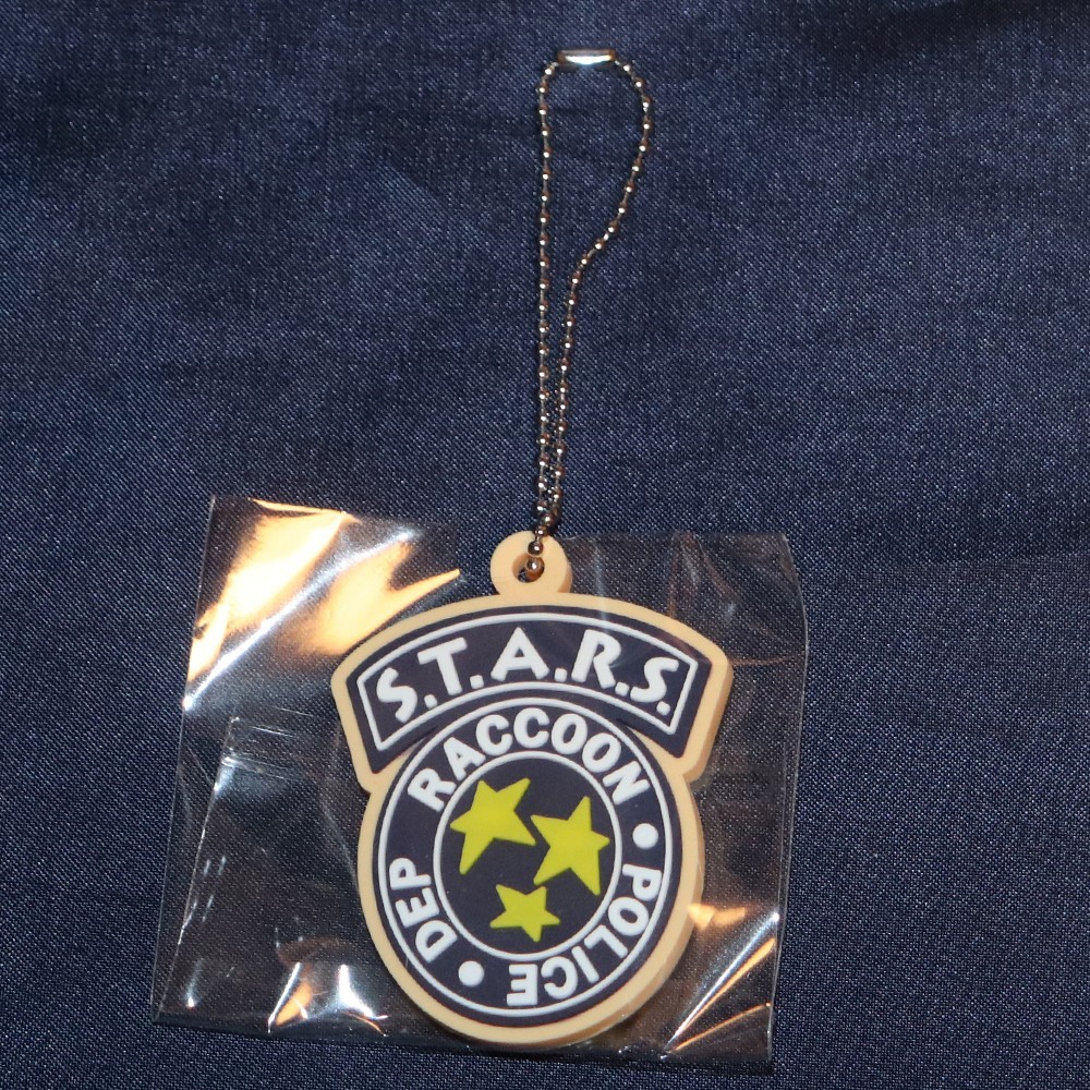CAPCOM Biohazard Resident Evil Keychain STARS 30th Anniversary