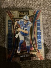 2024 Panini Select JARED GOFF turbocharged #4 Detroit Lions Card B2
