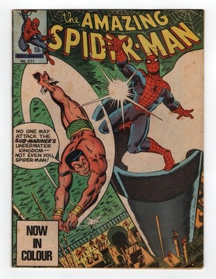 1980 MARVEL AMAZING SPIDER-MAN #211 & #24 1ST CAMEO HYDRO-MAN RARE KEY AUSTRALIA