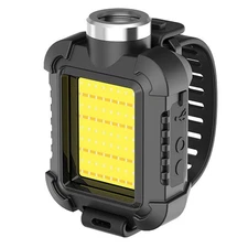 Rechargeable Wrist Mount LED Light for Outdoor Activities  IPX5 3 Modes &7411