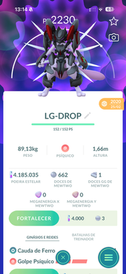 #ad ✨ Pokémon Go Mewtwo Armored Super Rare guaranteed lucky trade ✨ $25.00