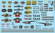 Gofer-Racing Taxis - Plastic Model Vehicle Decal - 1/24-1/25 Scale - #11059