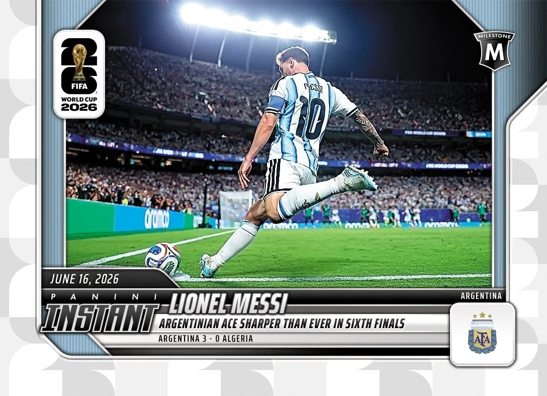 GRADED GEMMT 10 Lionel Messi 2026 Hat Trick Panini Instant World Cup #45 PRESALE