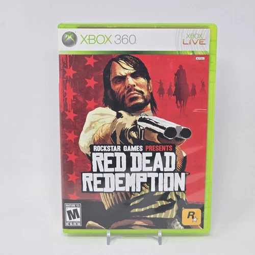 Red Dead Redemption (Xbox 360) White Label CIB COMPLETE with MAP & TESTED