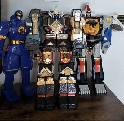 Power Rangers Alien Ninja Kakuranger DX Megazord 4set Bundle Bulk Japan