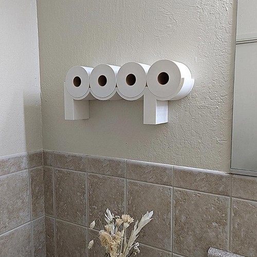 The POOP - Toilet Paper Holder, Functional and Fun TP Shelf - Picture 7 of 8