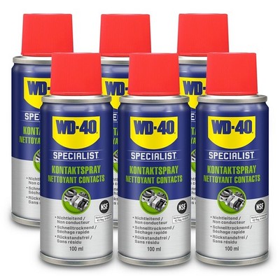WD-40 SPECIALIST 6x 100 ml KONTAKTSPRAY KONTAKTREINIGER ELEKTRONIKSPRAY 50169507